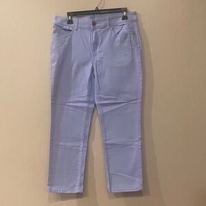 Chico's Sky Blue Ankle Jeans